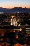 Sonnenuntergang über Granada