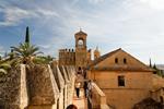 Blick über den Alcazar von Cordoba