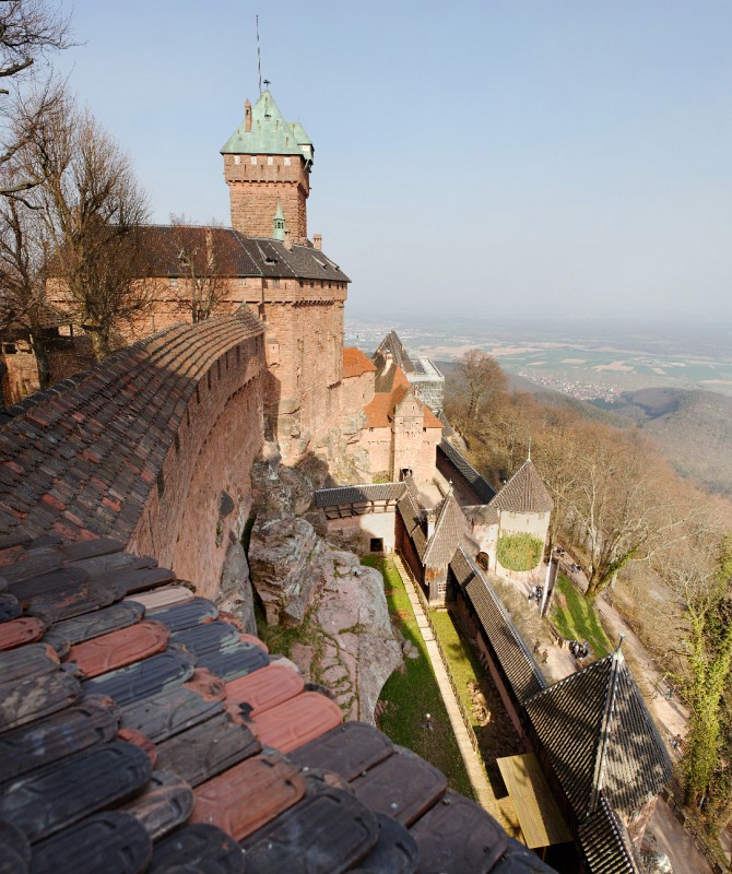 Kintzheim-70.JPG - Der klassische Blick über diese Burg.