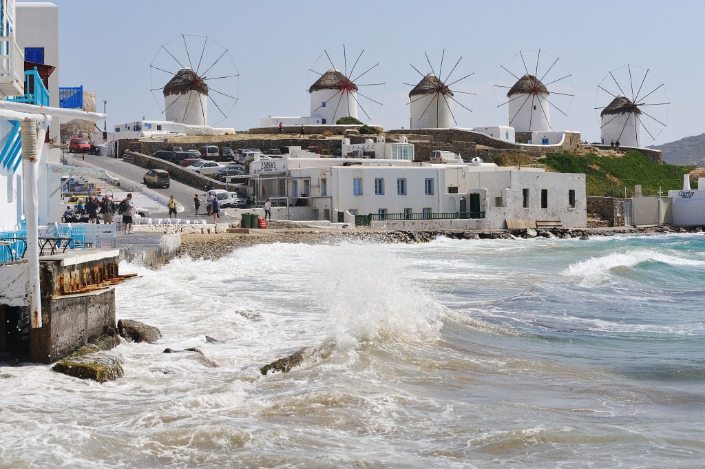 Kykladen-062009-093.jpg - Die Windmühlen von Mykonos in ihrer ganzen Pracht.