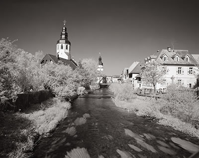 Aufnahme mit Rollei 400 IR (Ettlingen)